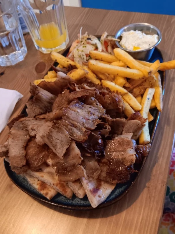 Artisan Greek Kitchen Livingston kebab
