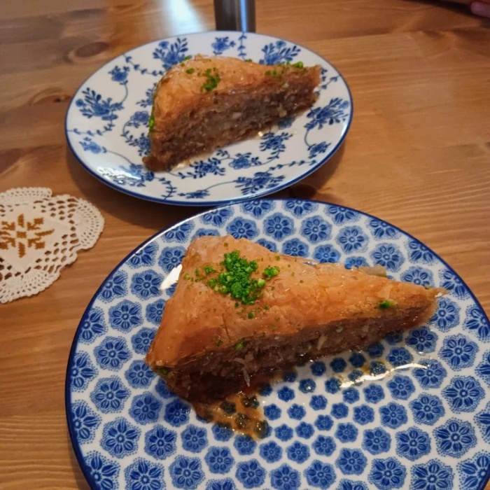 Artisan Greek Kitchen Crispy Baklava in Livingston.